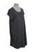 A Grey Short Sleeve Dresses from Ripe in size Maternity-L for maternity. (Back View)