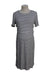 A Black Short Sleeve Dresses from Ripe in size Maternity-L for maternity. (Front View)