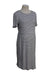 A Black Short Sleeve Dresses from Ripe in size Maternity-L for maternity. (Back View)