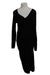 A Black Long Sleeve Dresses from Ripe in size Maternity-L for maternity. (Front View)