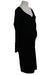 A Black Long Sleeve Dresses from Ripe in size Maternity-L for maternity. (Back View)
