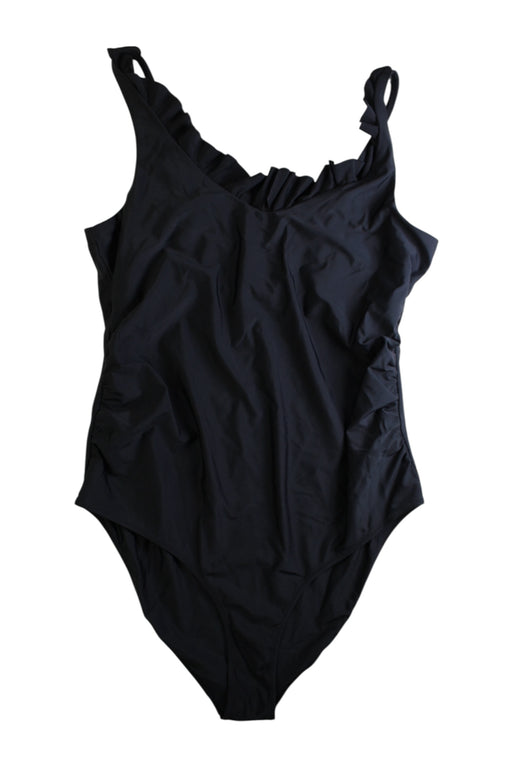 A Black Swimsuits from Hatch in size Maternity-XL for maternity. (Front View)