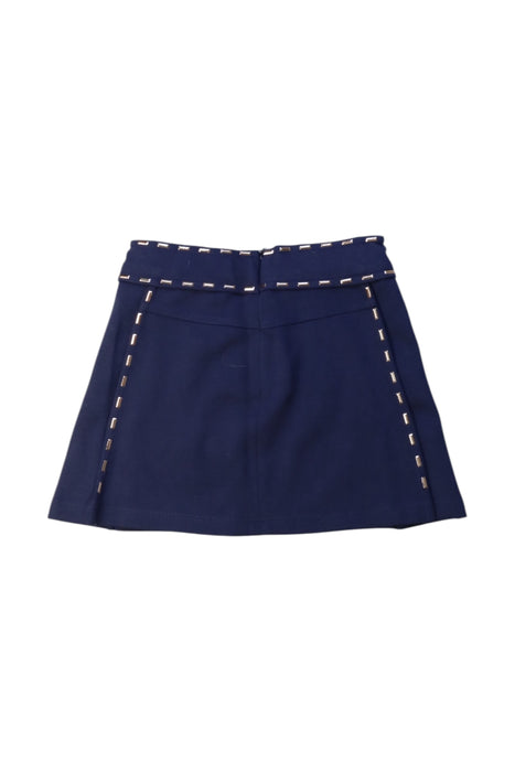 A Navy Short Skirts from Chloe in size 4T for girl. (Back View)