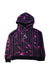 A Black Hooded Sweatshirts from Air Jordan in size 6T for boy. (Front View)