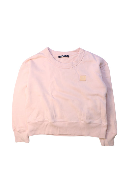 A Pink Crewneck Sweatshirts from Acne Studios in size 6T for girl. (Front View)