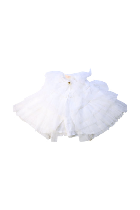 A White Tulle Skirts from Meri Meri in size O/S for girl. (Front View)