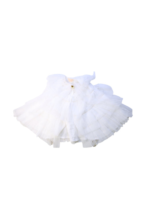 A White Tulle Skirts from Meri Meri in size O/S for girl. (Front View)