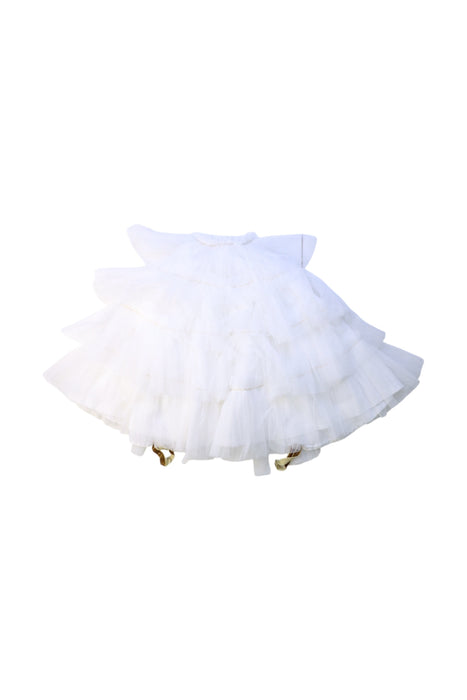 A White Tulle Skirts from Meri Meri in size O/S for girl. (Back View)