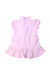 A Pink Short Sleeve Dresses from Ralph Lauren in size 3-6M for girl. (Back View)
