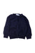 A Navy Cardigans from Jacadi in size 6-12M for boy. (Front View)