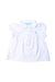 A White Short Sleeve Tops from Ralph Lauren in size 3-6M for girl. (Front View)