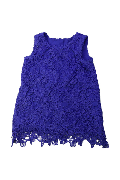 A Blue Sleeveless Dresses from Kate Spade in size 6-12M for girl. (Front View)