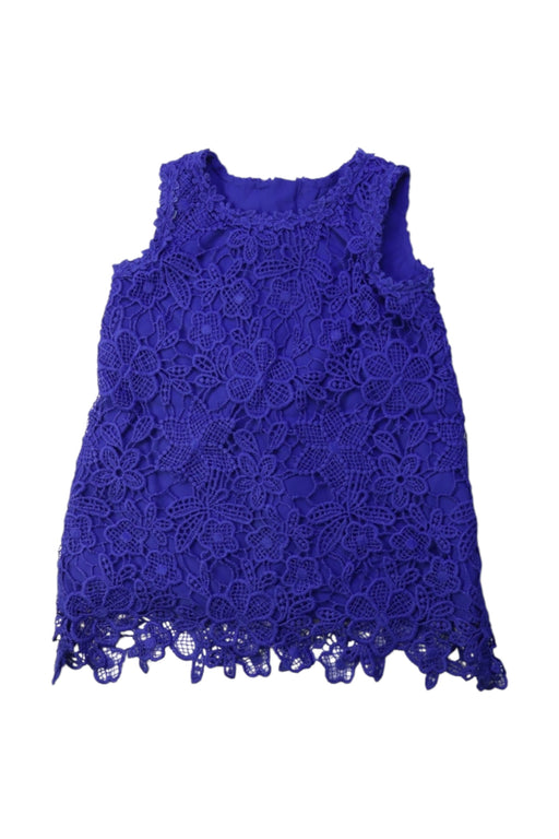 A Blue Sleeveless Dresses from Kate Spade in size 6-12M for girl. (Front View)