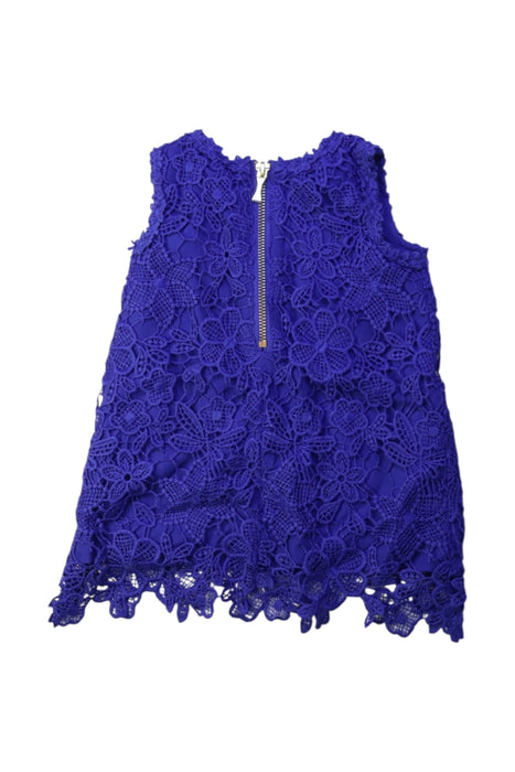 A Blue Sleeveless Dresses from Kate Spade in size 6-12M for girl. (Back View)