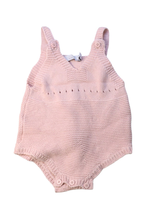 A Pink Sleeveless Rompers from Stella McCartney in size 6-12M for girl. (Front View)