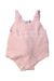 A Pink Sleeveless Rompers from Stella McCartney in size 6-12M for girl. (Front View)