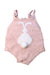 A Pink Sleeveless Rompers from Stella McCartney in size 6-12M for girl. (Back View)
