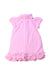 A Pink Short Sleeve Dresses from Ralph Lauren in size 6-12M for girl. (Back View)