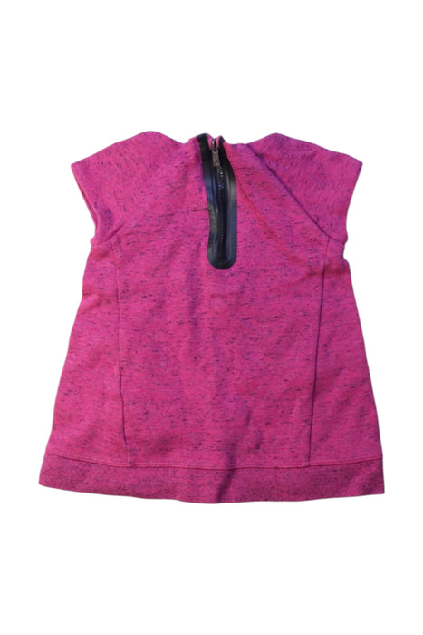 A Pink Sleeveless Tops from Nike in size 6-12M for girl. (Back View)