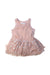 A Peach Sleeveless Dresses from Stella McCartney in size 12-18M for girl. (Front View)