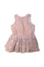 A Peach Sleeveless Dresses from Stella McCartney in size 12-18M for girl. (Back View)