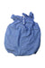 A Blue Sleeveless Rompers from Ralph Lauren in size 6-12M for girl. (Back View)