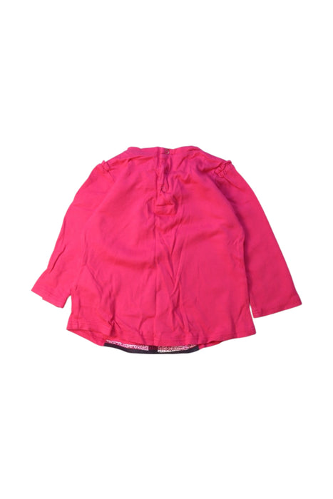 A Pink Long Sleeve Tops from Little Marc Jacobs in size 6-12M for girl. (Back View)
