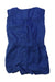 A Blue Sleeveless Rompers from Levi's in size 12-18M for girl. (Back View)