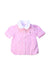 A Pink Short Sleeve Shirts from Ralph Lauren in size 3-6M for girl. (Front View)