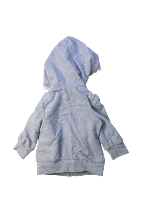 A Grey Hooded Sweatshirts from Nicholas & Bears in size 6-12M for girl. (Back View)
