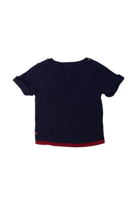 A Multicolour Short Sleeve Tops from Jacadi in size 12-18M for girl. (Back View)