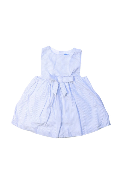 A White Sleeveless Dresses from Jacadi in size 6-12M for girl. (Front View)