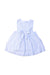 A White Sleeveless Dresses from Jacadi in size 6-12M for girl. (Front View)