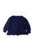 A Navy Cardigans from Ralph Lauren in size 6-12M for girl. (Back View)
