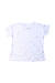 A White Short Sleeve Tops from Seed in size 3-6M for girl. (Back View)