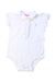 A White Short Sleeve Bodysuits from Ralph Lauren in size 3-6M for girl. (Front View)