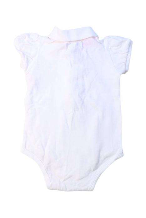 A White Short Sleeve Bodysuits from Ralph Lauren in size 3-6M for girl. (Back View)