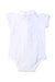 A White Short Sleeve Bodysuits from Ralph Lauren in size 3-6M for girl. (Back View)