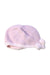 A Pink Winter Hats from The Little White Company in size 12-18M for girl. (Front View)