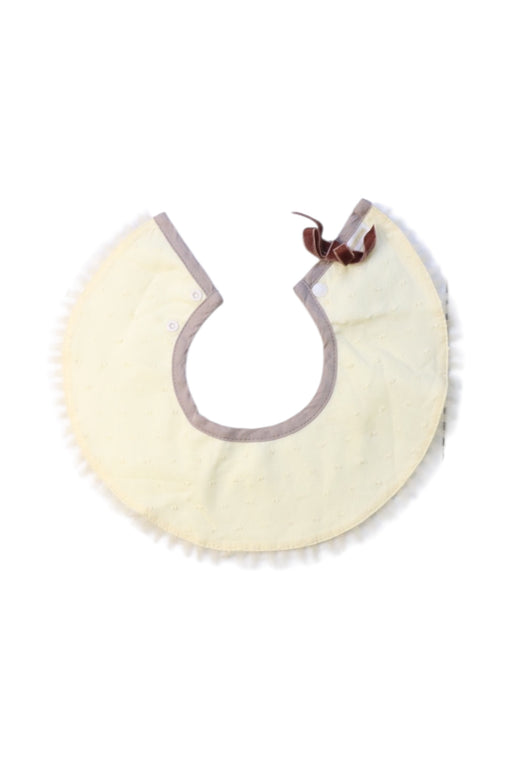 A Beige Bibs from MarlMarl in size O/S for girl. (Front View)