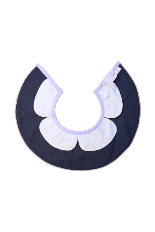 A Navy Bibs from MarlMarl in size O/S for girl. (Front View)