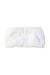 A White Winter Hats from Seed in size O/S for girl. (Back View)