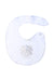 A White Bibs from Christian Lacroix in size O/S for girl. (Front View)