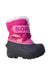 A Pink Winter Boots from Sorel in size 18-24M for girl. (Front View)