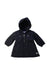 A Black Puffer/Quilted Coats & Outerwear from DKNY in size 3-6M for girl. (Front View)