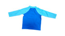 A Blue Rash Guards from Boden in size 6-12M for boy. (Back View)