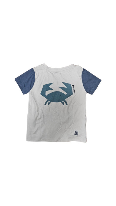 A Beige Short Sleeve T Shirts from Liewood in size 3T for boy. (Back View)