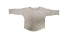 A Beige Long Sleeve Tops from Quincy Mae in size 6-12M for neutral. (Front View)