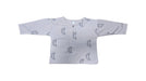 A Grey Long Sleeve T Shirts from Rylee + Cru in size 3-6M for neutral. (Front View)
