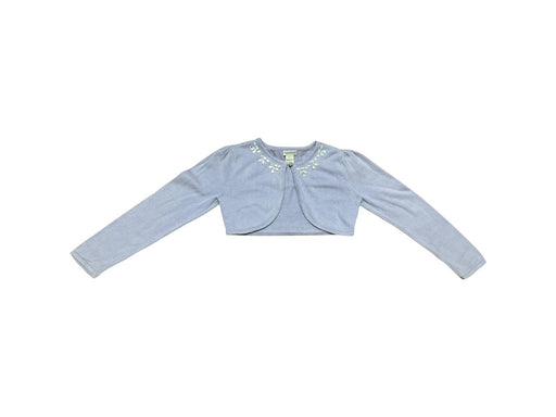 A Purple Cardigans from Monsoon in size 6T for girl. (Front View)